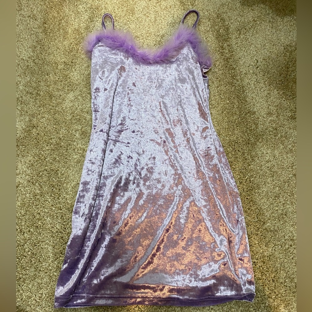 Purple dress